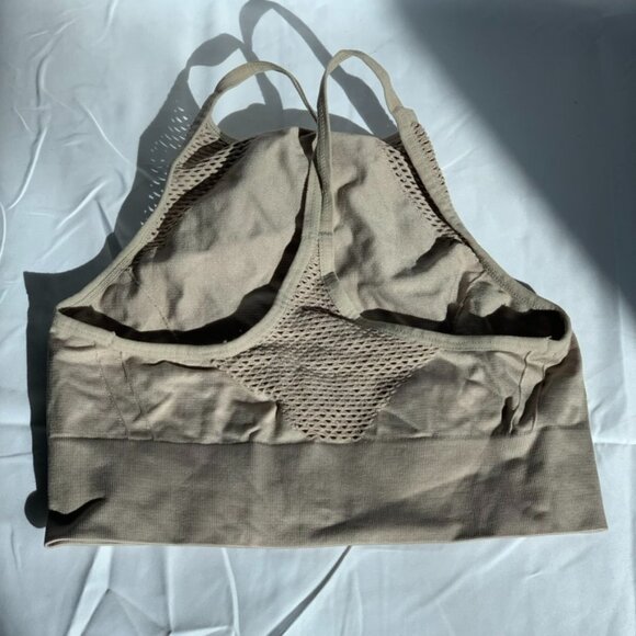 Aerie Chill Play Move High Neck Sports Bra No Cups - Picture 2 of 4